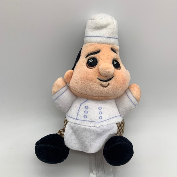Disney Wishables Remy's Ratatouille Adventure Chef Auguste Gusteau 6" Mini Plush - Picture 2 of 9